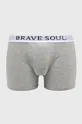 Brave Soul - Boxerky (2-pak) čierna