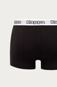 Kappa - Boxerky (3-pack) 702544 černá SS21