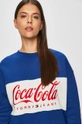 modrá Tommy Jeans - Mikina x Coca Cola