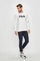 Odzież Fila - Bluza 681091 biały