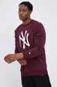 New Era Bluza pozostałe bordowy 11863703