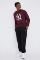 New Era sweatshirt maroon