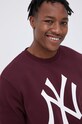 Mikina New Era burgundské 11863703