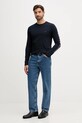 Tommy Hilfiger - Лонгслів MW0MW09096 темно-синій AW20