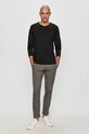 Tommy Hilfiger - Tričko s dlhým rukávom MW0MW09096 čierna AW20