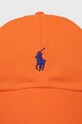 Polo Ralph Lauren Czapka 710667709014 710667709014 pomarańczowy AW21