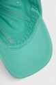 Бавовняна бейсболка Polo Ralph Lauren зелений 710667709017