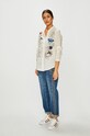 Дрехи Desigual - Риза 19SWCW30 бял