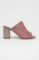Tamaris - Šľapky imitácia semišu ružová 1.1.27288.22