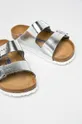 Birkenstock - Papucs cipő Arizona ezüst