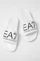 EA7 Emporio Armani - Klapki XCC22.XCP001 XCC22.XCP001 biały SS21