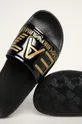 fekete EA7 Emporio Armani - Papucs cipő