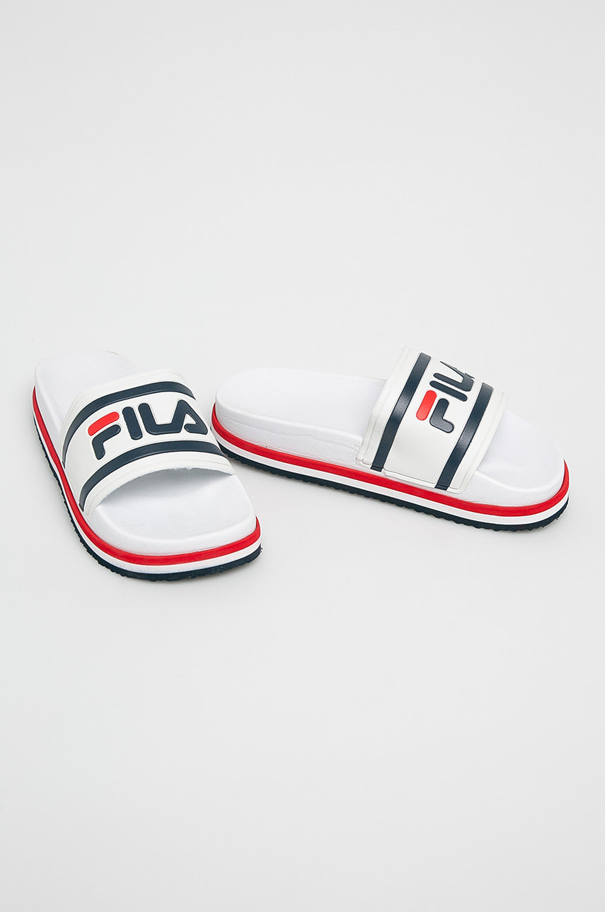 Fila - Klapki Morro Bay Zeppa biały