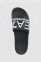 EA7 Emporio Armani klapki czarny XCC22.XCP001.M