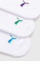 Ponožky Puma 3-pack 906807 bílá SS24