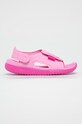Nike Kids - Dětské sandály Sunray Adjust 5 růžová AJ9076