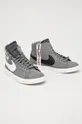 Nike Sportswear - Topánky Blazer Mid Rebel sivá