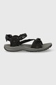 Jack Wolfskin сандалі 4019041 чорний SS25