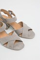 s. Oliver - Sandále sivá 5.5.28310.22