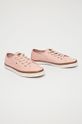 Tommy Hilfiger - Πάνινα παπούτσια παστέλ ροζ