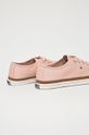 παστέλ ροζ Tommy Hilfiger - Πάνινα παπούτσια