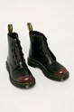 Dr. Martens - Workery skórzane 24330600 bordowy AA00