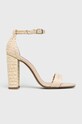 Steve Madden Sandały Carrson słupek beżowy SM11000008