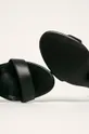 čierna Steve Madden - Kožené sandále Carrson
