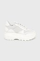 Steve Madden - Topánky Girla platforma biela SM11000349