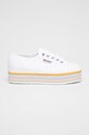 Superga - Ниски кецове платформа бял S00FCR0.G78