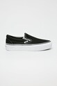 Vans - Tenisówki Classic Slip-On slip on czarny VN00018EBLK1