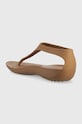 Obuwie Crocs sandały 205468.SERENA.FLIP.W brązowy