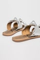 Pepe Jeans - Šľapky Malibu Laces PLS90410 strieborná SS19