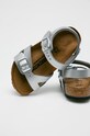 Birkenstock - Sandały dziecięce 731483 srebrny