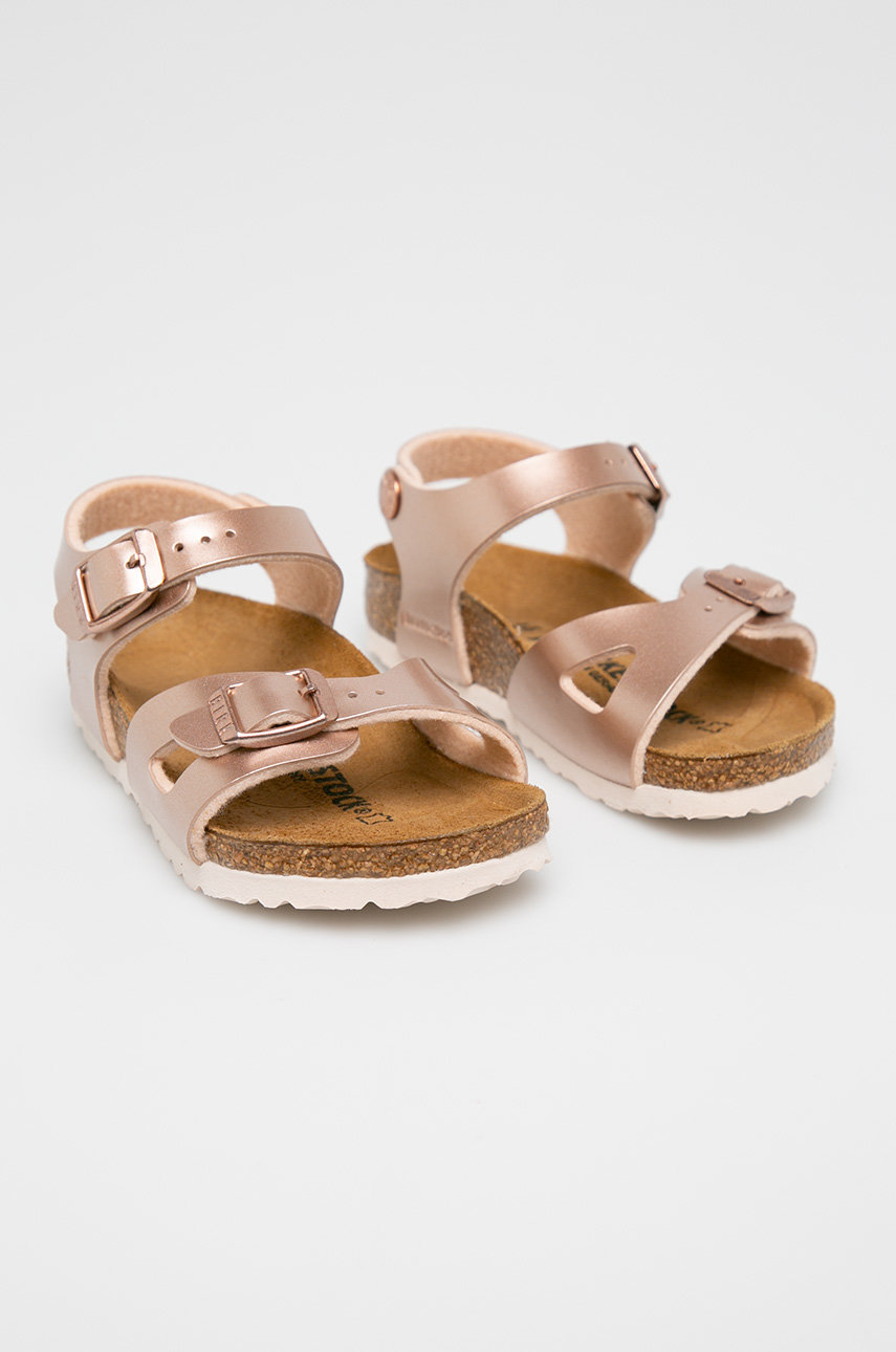 Birkenstock - Sandały dziecięce Rio Kids czerwony róż