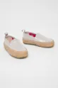 Emu Australia - Detské espadrilky Gum Metallic Kids strieborná