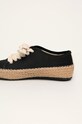 Fete Emu Australia - Espadrile copii Agonis Teens T11411 negru