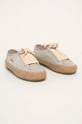 Emu Australia - Detské espadrilky Agonis Metallic strieborná