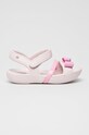 Crocs - Детски сандали розов 205530.LINA.CHARM.SANDA