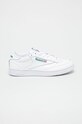 Reebok sneakers Club C 85 AR0456 piele naturală alb AR0456