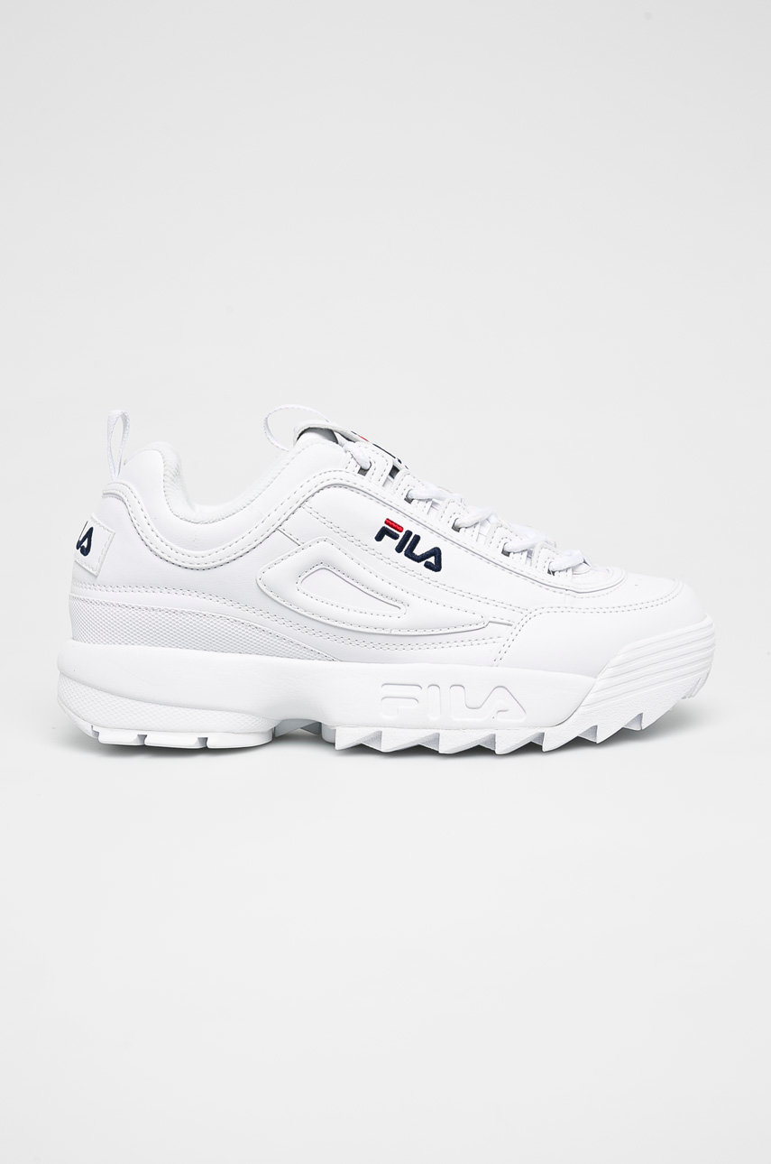 biały Fila - Buty Disruptor Low Męski