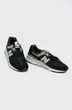 New Balance 997 Black Silver czarny