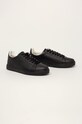 Armani Exchange – Buty skórzane XUX001.XV093 czarny AW21