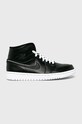 Jordan - Cipő Air Jordan 1 Mid SE nappa bőr fekete 852542.016