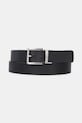 Doplnky Armani Exchange - Kožený opasok 951000.CC512 čierna
