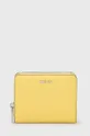 żółty Dkny portfel skórzany R8313656 Damski