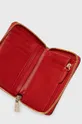 czerwony Dkny portfel skórzany R8313656