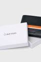 tmavomodrá Calvin Klein - Kožená peňaženka