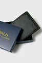 crna Polo Ralph Lauren - Novčanik skórzany