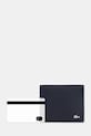 Lacoste portfel skórzany NH1115FG granatowy